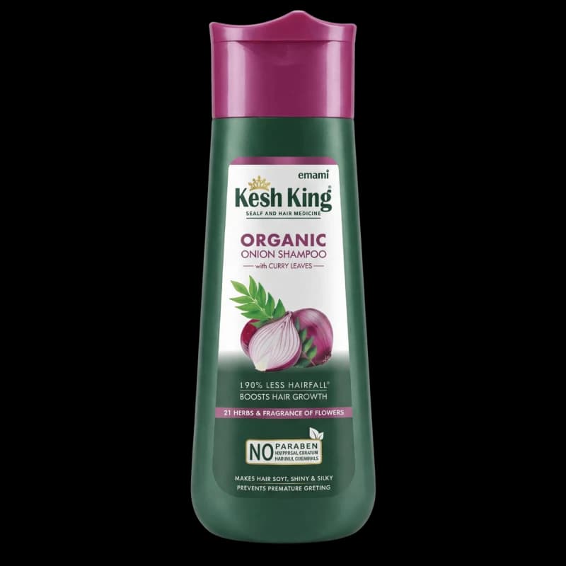 Emami Kesh King Шампунь с луком и листьями карри  Shampoo with Curry Leaves 200 ml