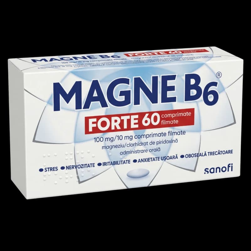 Magne B6 Forte таблетки покрытые оболочкой 100 mg/10 mg N20x3