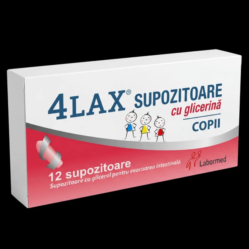 4Lax Свечи глицериновые для детей N6x2