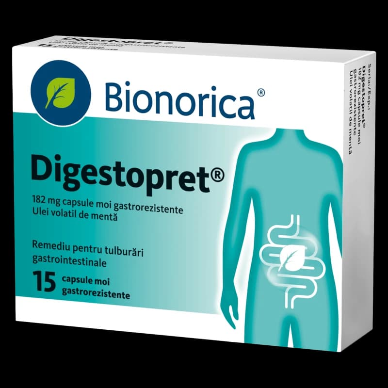 Digestopret capsule moi gastrorezistente 182 mg N15