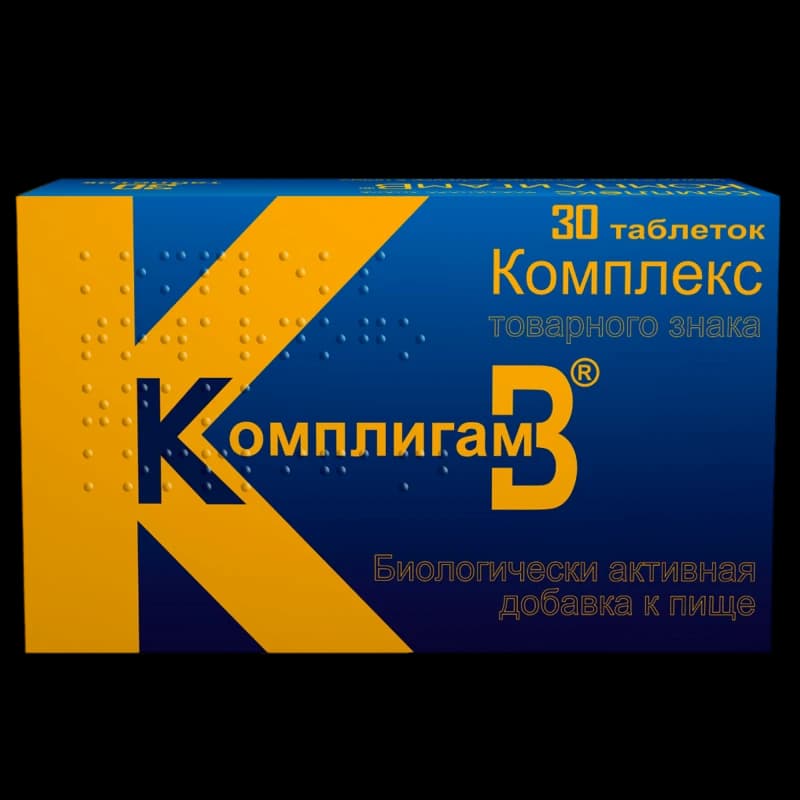 Комплигам B таблетки 1000 мг N10x3