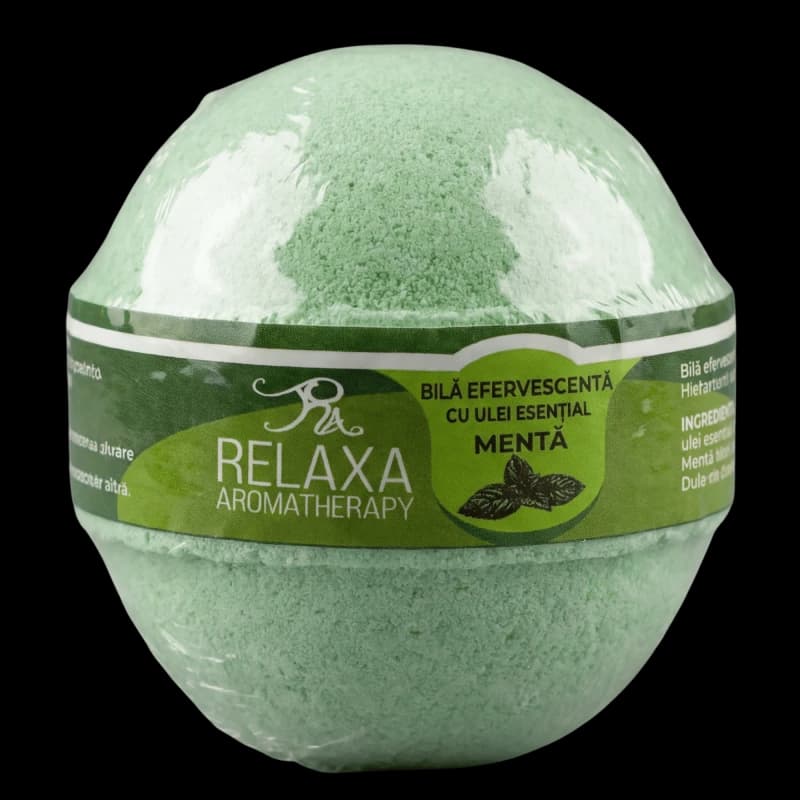 Бомбочки шипучие для ванны Relaxa Мята 120г