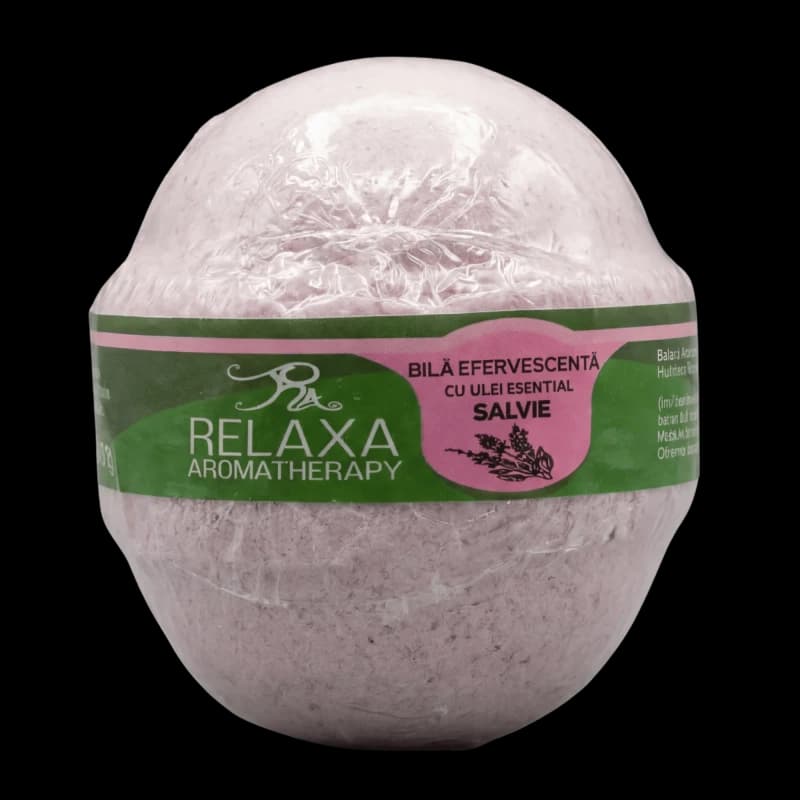 Бомбочки шипучие для ванны Relaxa Шалфей 120г