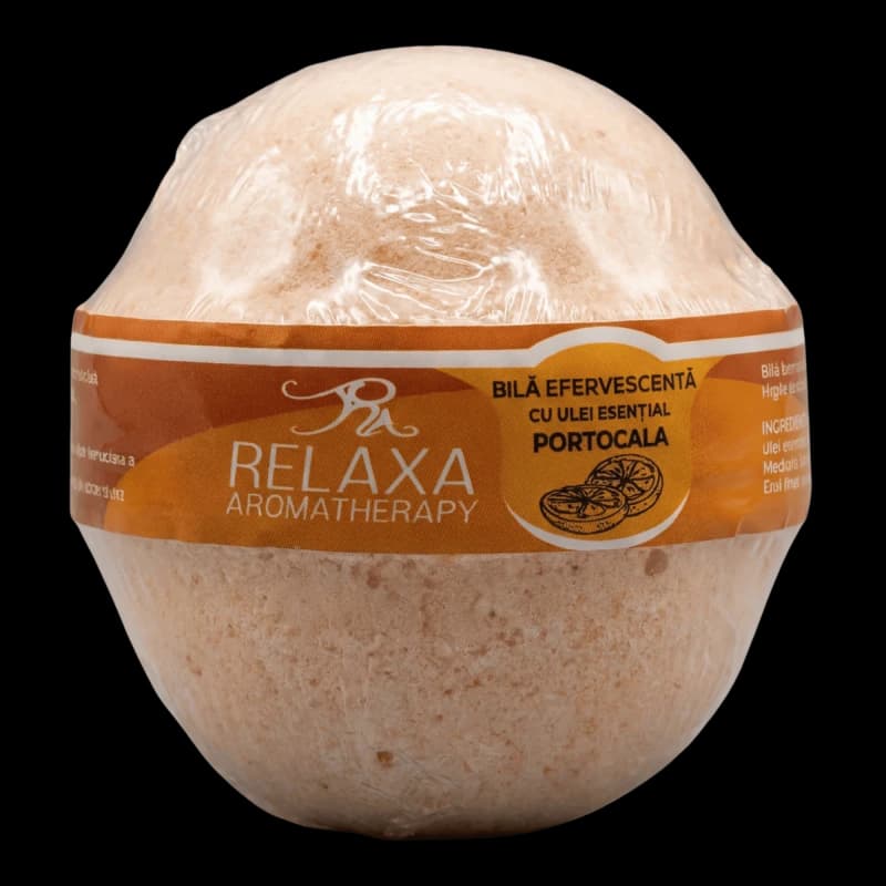 Бомбочки шипучие для ванны Relaxa Апельсин 120г
