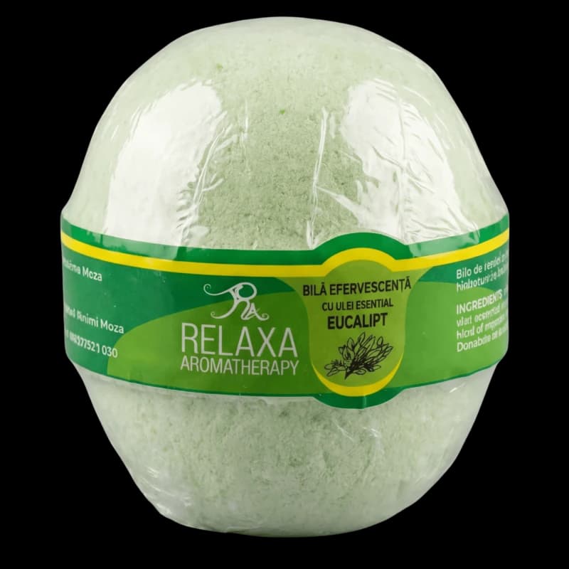 Бомбочки шипучие для ванны Relaxa эвкалиптом 120г
