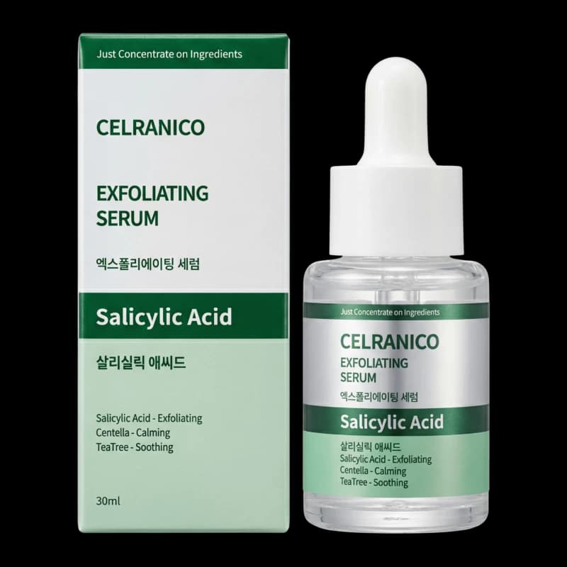 Celranico Сыворотка с салициловой кислотой EXFOLIATING SERUM SALICYLIC ACID 30 мл