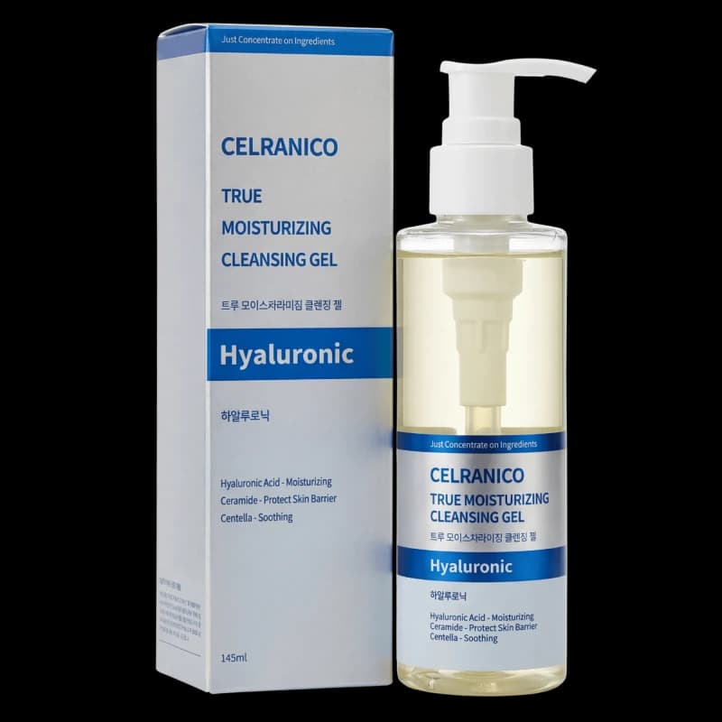 Celranico Очищающий гель для лица с гиалуроновой кислотой TRUE MOISTURIZING CLEANSING GEL HYALURONIC
