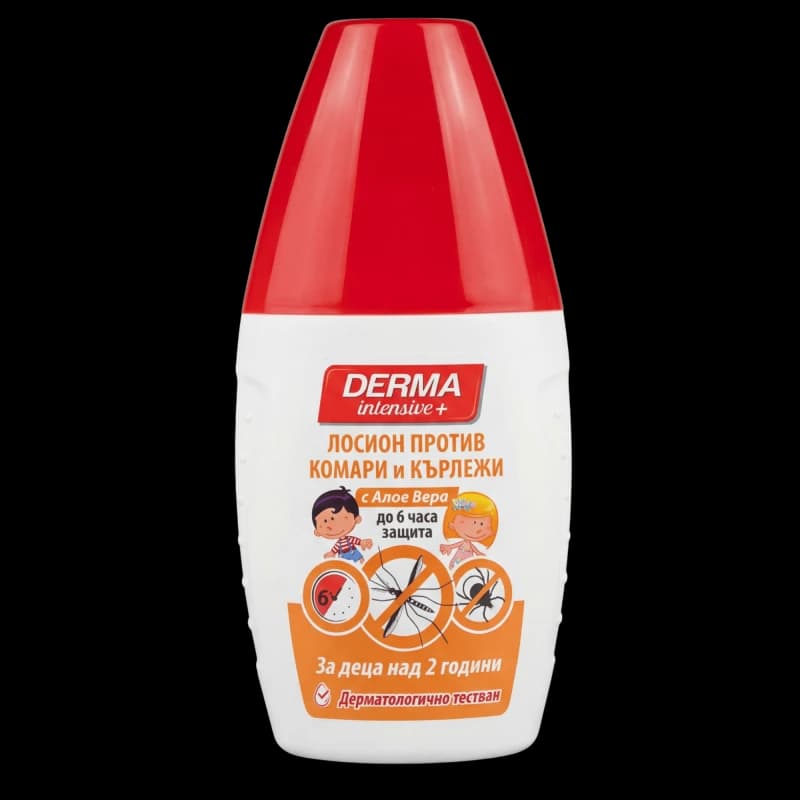Derma intensive Лосьон против укусов комаров и клещей для детей For Kids Repellent Lotion 50 мл
