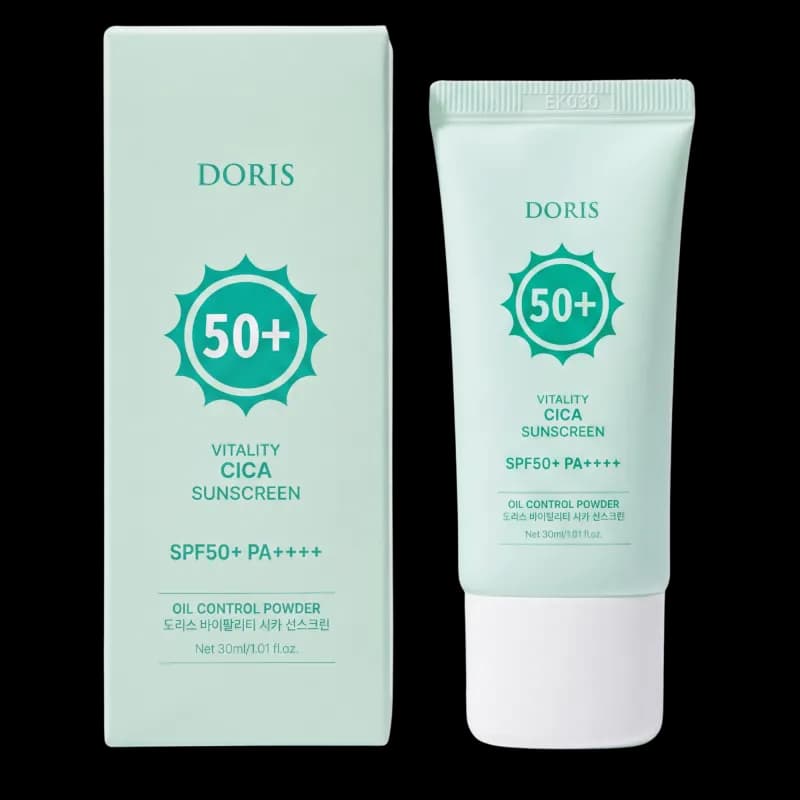 Doris Солнцезащитный крем с центеллой  SPF 50+ 30 мл