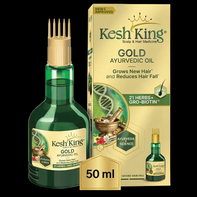 Emami Kesh King  Масло для волос GOLD Ayurvedic Oil 50 мл