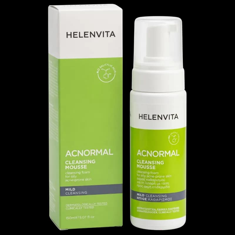 HELENVITA ACNORMAL Очищающий мусс для лица 150 мл