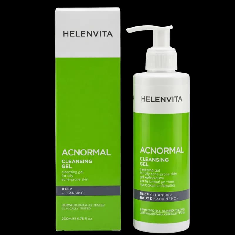 HELENVITA ACNORMAL Очищающий гель для лица 200 мл