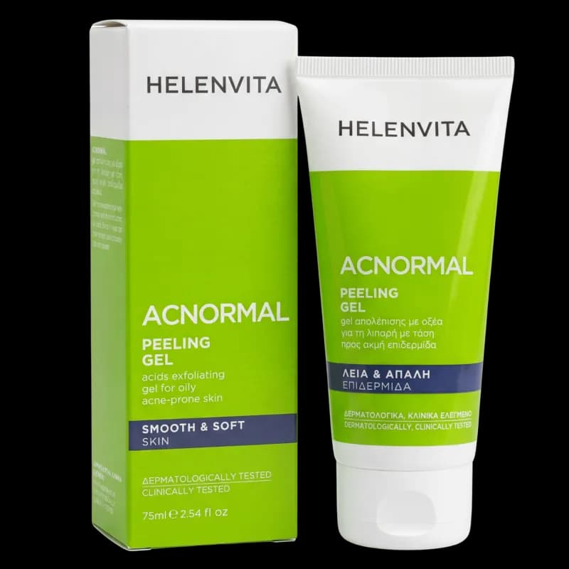 HELENVITA ACNORMAL Пилинг гель для лица 75 мл