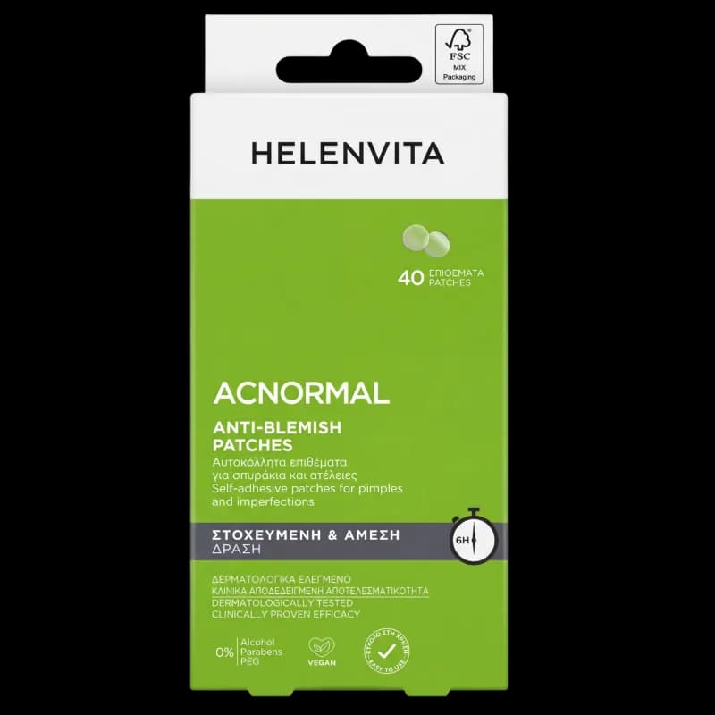 HELENVITA ACNORMAL Точечные патчи от прыщей 40 шт