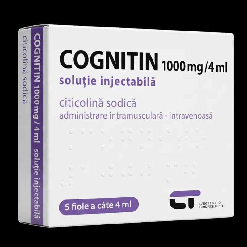 Когнитин 1000mg\4ml 4ml раствор для иньек. N5