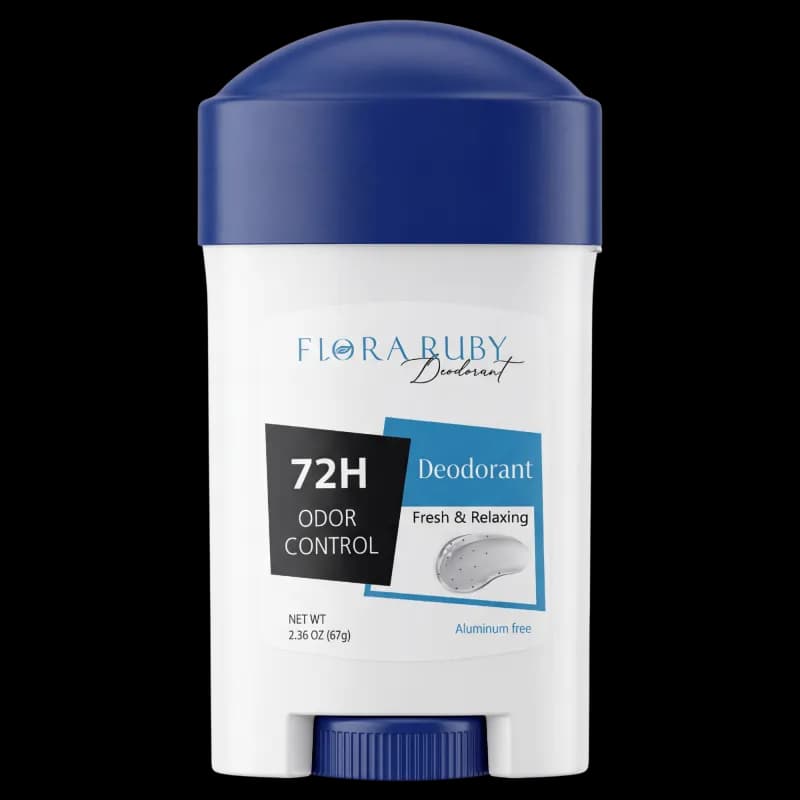 Flora ruby Гелевый дезодорант без алюминия 72ч Fresh & Relexing 67 г