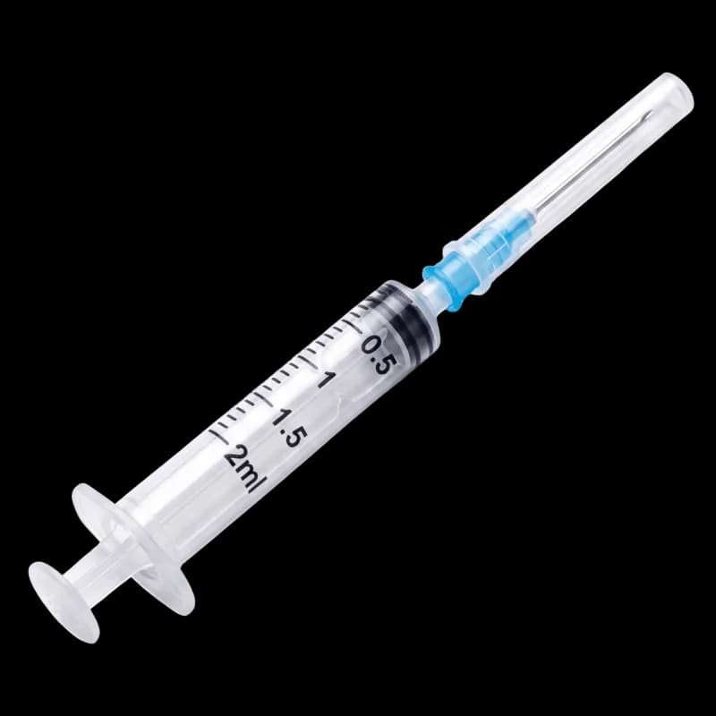 Шприц 2 мл 3-компонентный 23G x 1 1/4 (0.6x32mm) N1