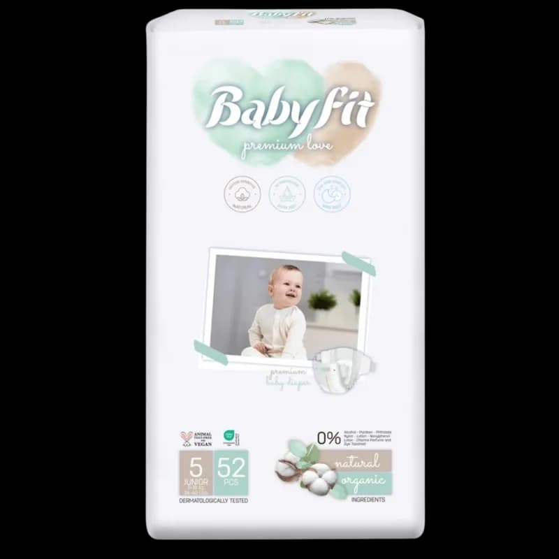 Подгузники Babyfit 5 Junior 11–18 кг N52