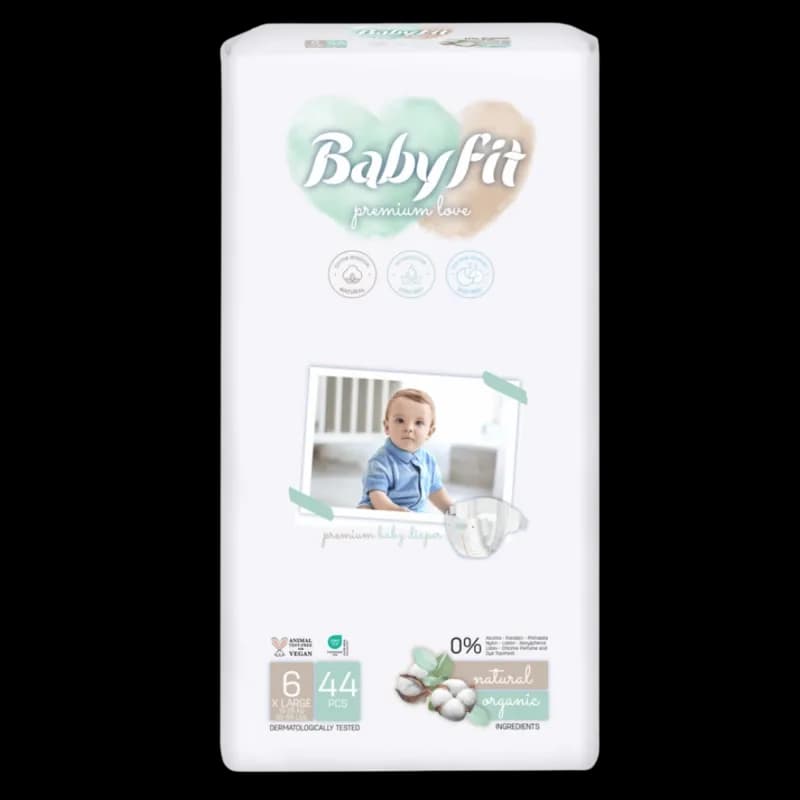 Подгузники Babyfit 6 Xlarge 15–25 кг N44