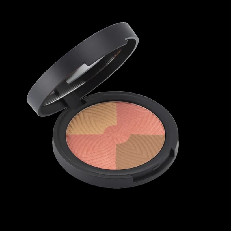 Палетка для макияжа лица Aden Face Sunlight Trio №2 SUMMER
