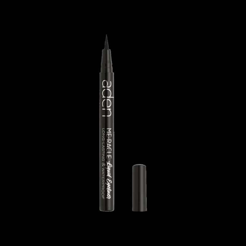 Подводка-фломастер для глаз Aden ME-RACLE Liquid eyeliner №1 BLACK