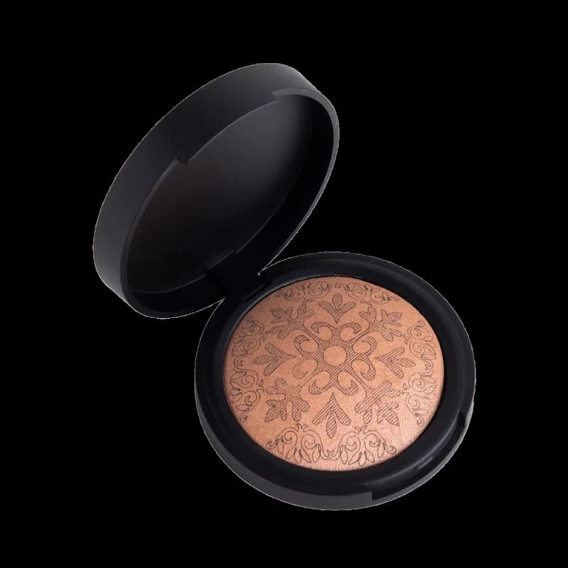 Запечённый бронзатор с эффектом сияния Aden Terracotta Baked Glowing Bronzing Powder
