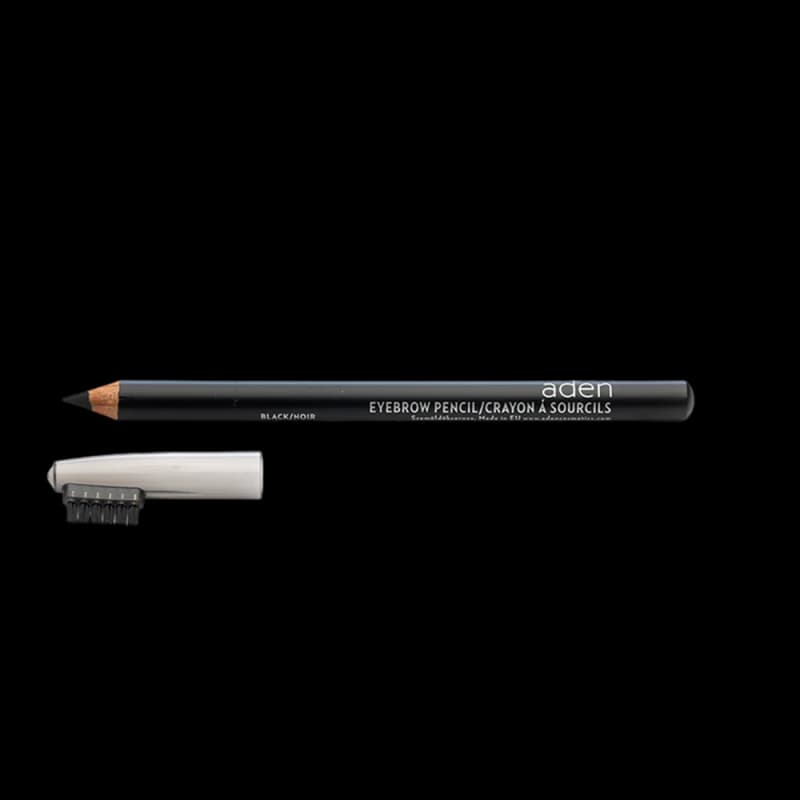 Карандаш для бровей с щеткой Aden Eyebrow Pencil BLACK