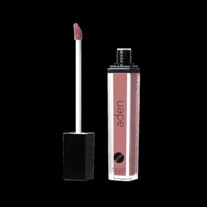 Матовая жидкая помада для губ Aden Tattoo Effect Lipstick №1 NUDE CHOCOLATE 7мл