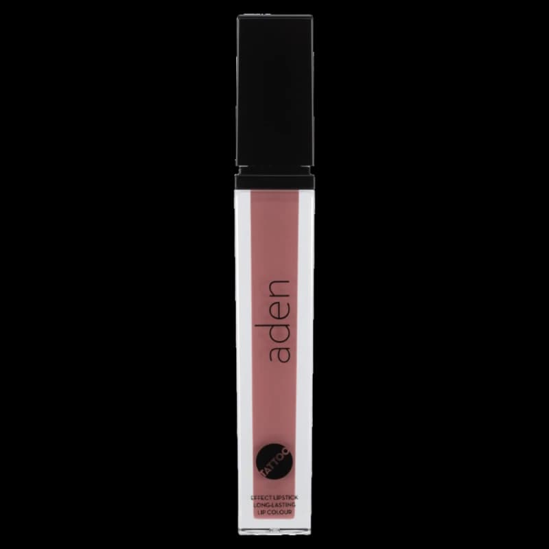 Матовая жидкая помада для губ Aden Tattoo Effect Lipstick №9 HOT NUDE 7мл