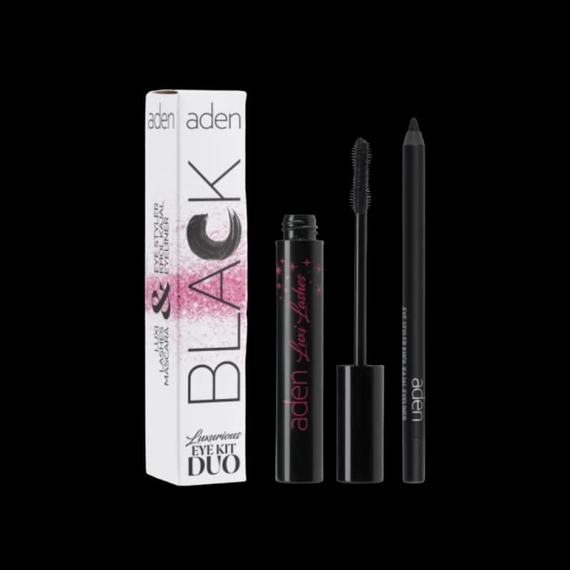 Тушь для ресниц Aden Luxi Lashes Mascara+ Карандаш для глаз Eye Styler Pencil Kit