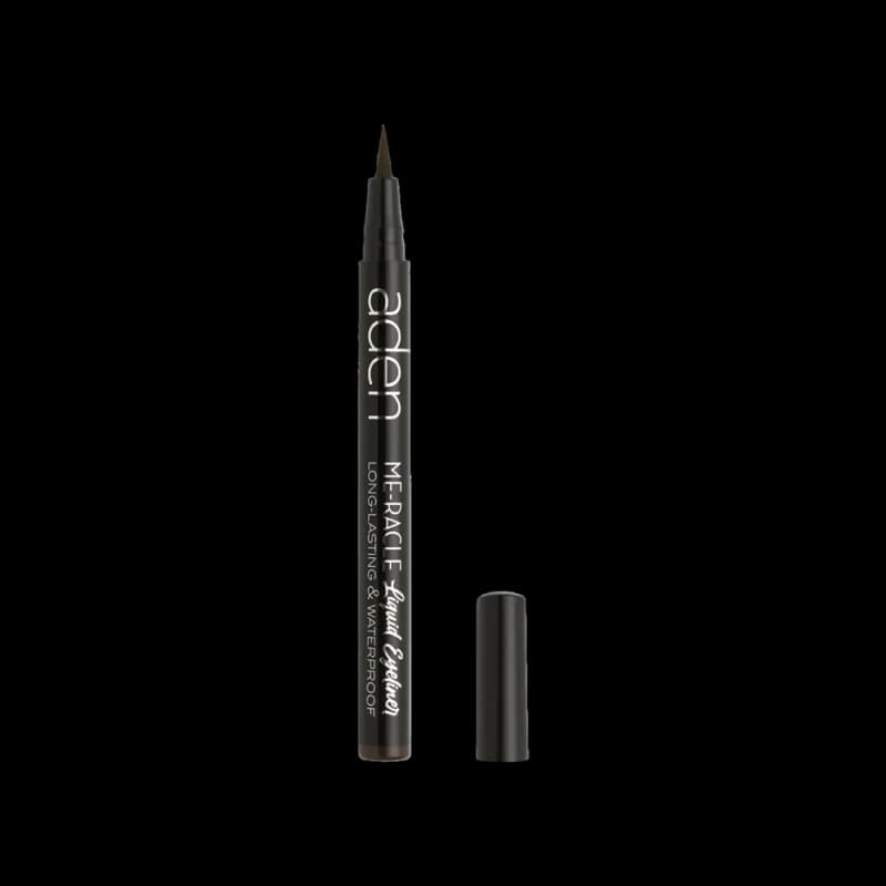 Подводка-фломастер для глаз Aden ME-RACLE Liquid eyeliner №2 BROWN