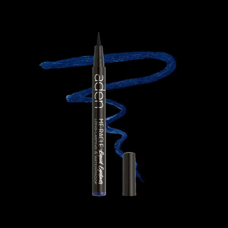 Подводка-фломастер для глаз Aden ME-RACLE Liquid eyeliner №3 BLUE