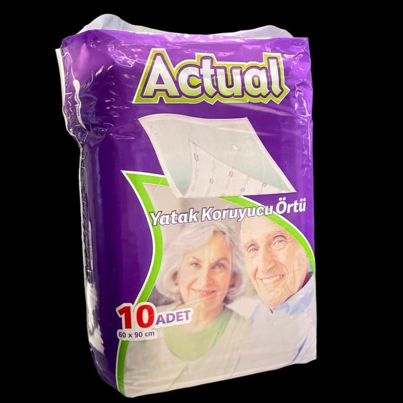 Пелёнки одноразовые гигиенические Adult Actual 90/60 см 10 шт.