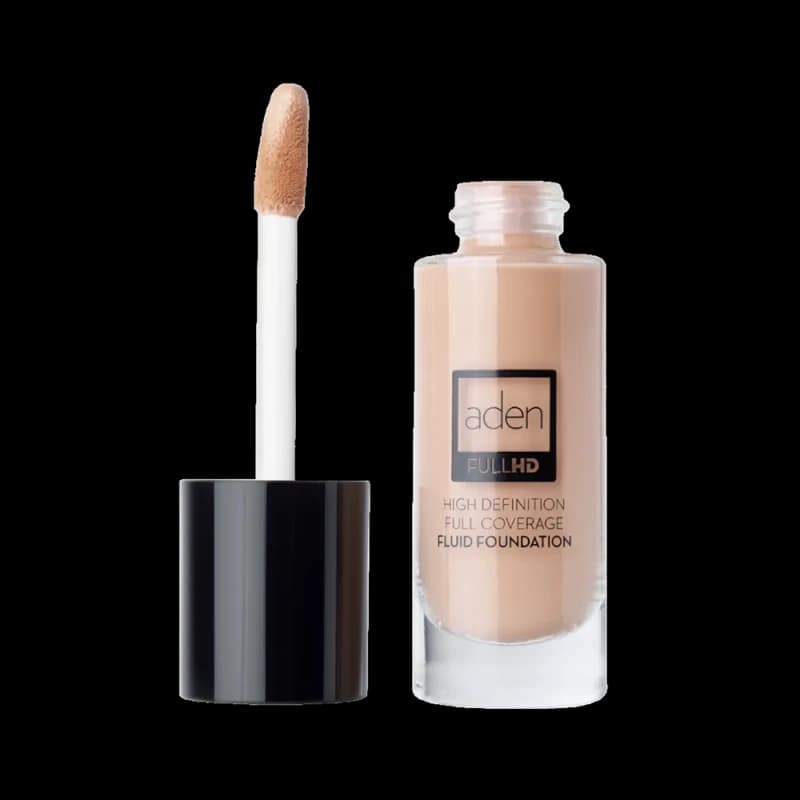Тональный крем Aden Full HD Fluid Foundation №2 IVORY 20мл