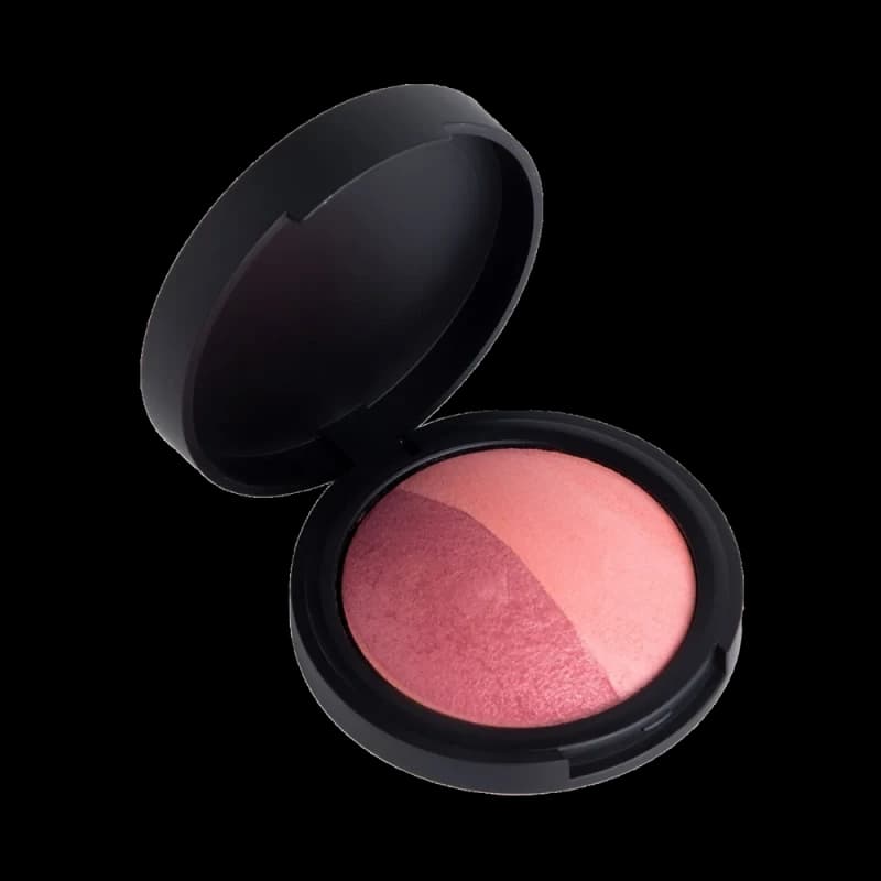 Запечённые двойные румяна Aden Terracotta Baked Blusher Duo