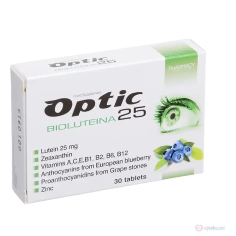 Откройте для себя секрет здорового зрения с таблетками Optic Bioluteina