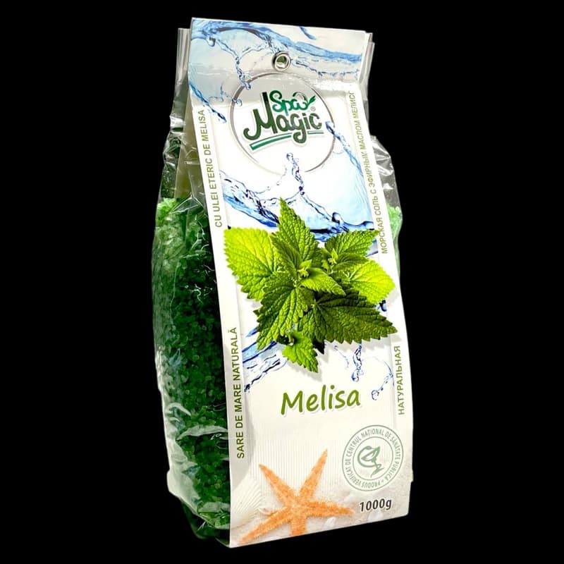 Соль морская MAGIC SPA Мелисса 1 кг (пакет)