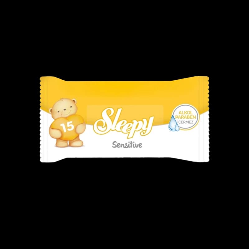 Салфетки влажные SLEEPY для чувствительной кожи N15