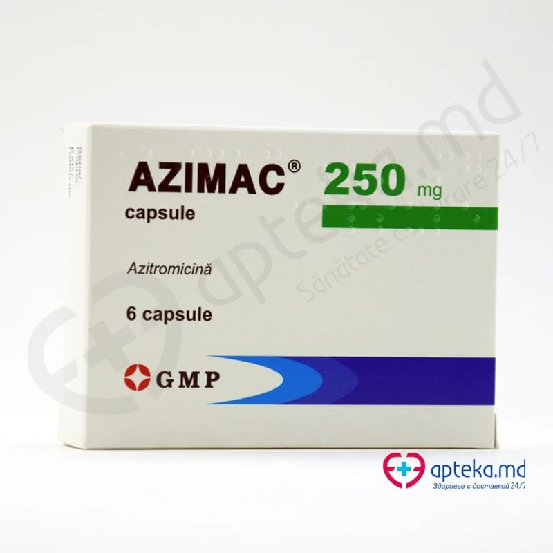 Азимак капс 250мг N3x2