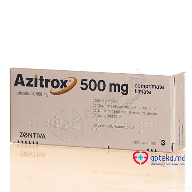 Azitrox 500 comp. film. 500 mg N3