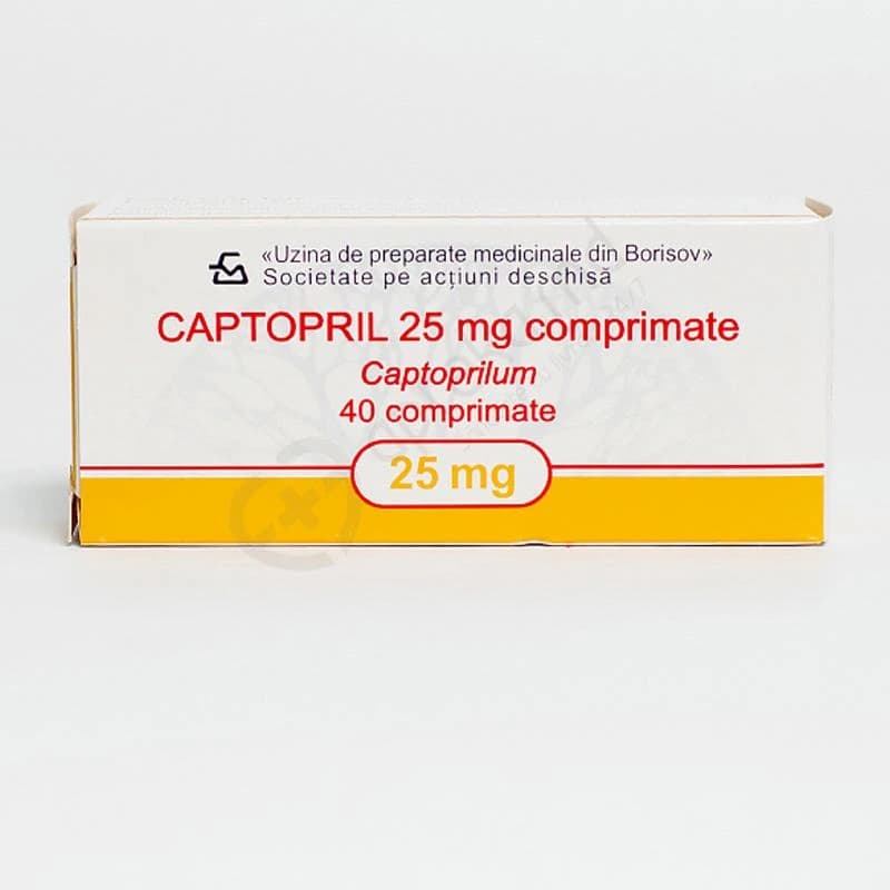 Captopril comp. 25 mg N10x4