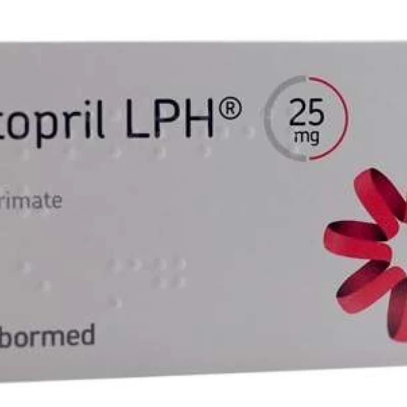 Captopril LPH 25 mg comp. 25 mg N10x3