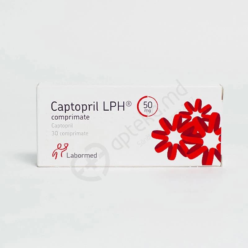 Captopril LPH 50 mg comp. 50 mg N10x3
