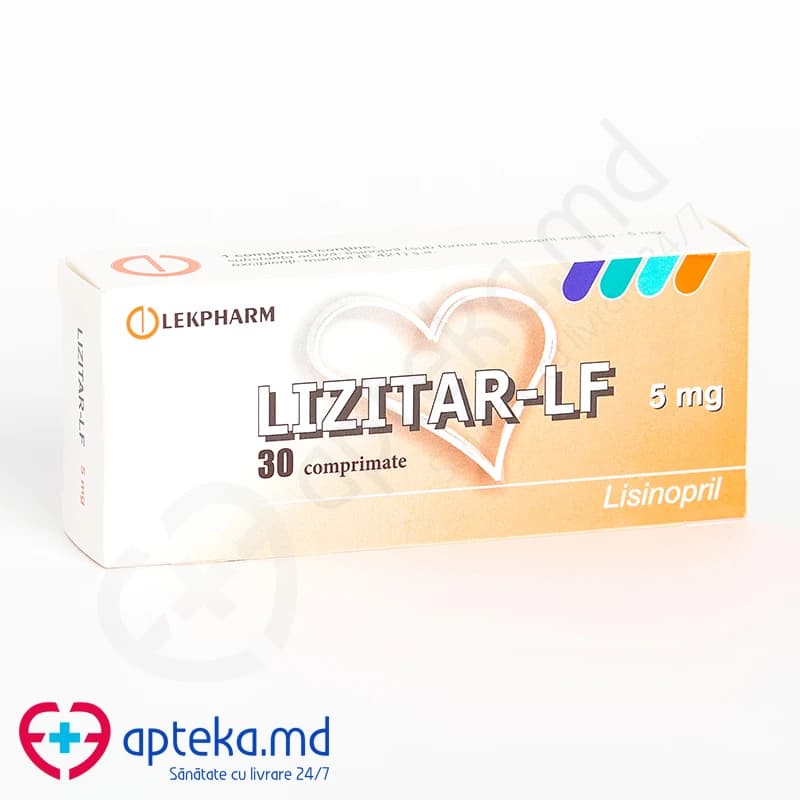 Лизитар-LF табл 5 мг N10x3