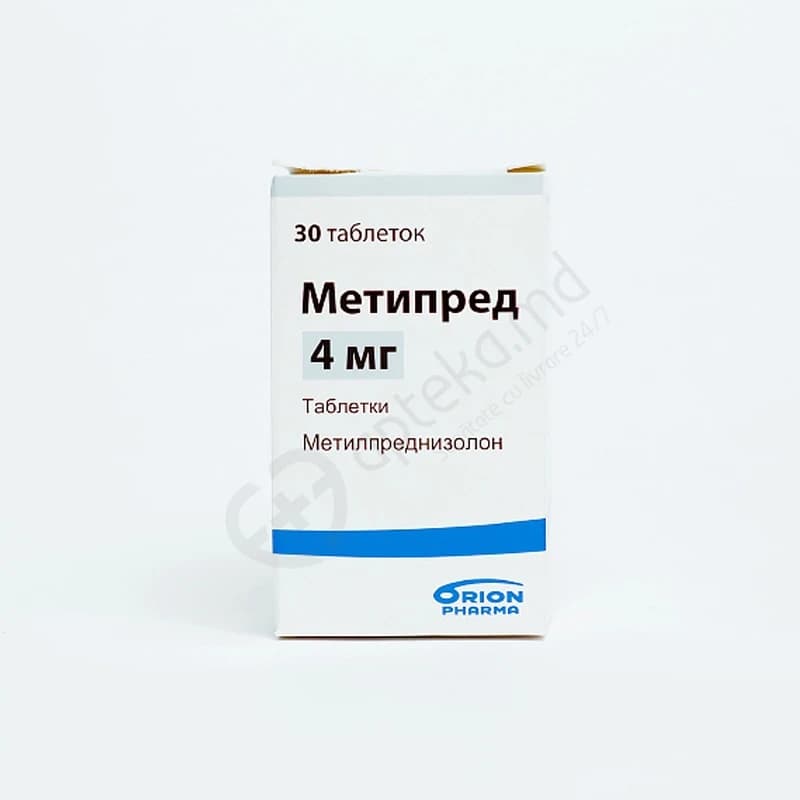 Метипред, таб 4мг, N30