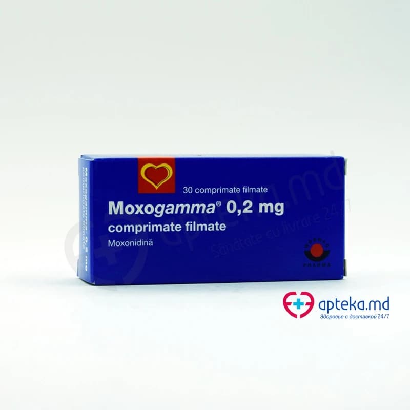 Моксогамма, таб п/о 0.2мг, N10x3
