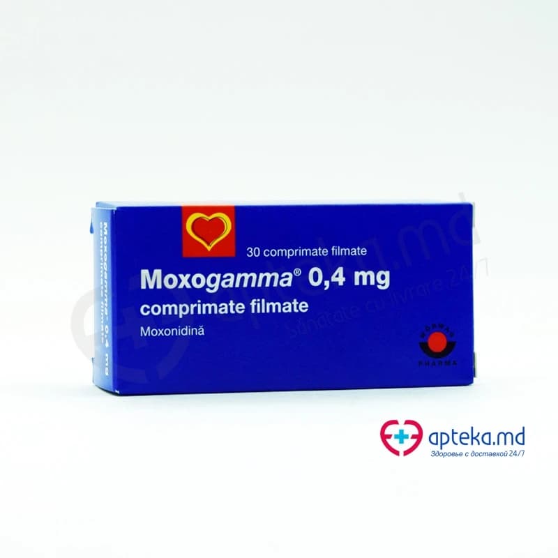 Моксогамма, таб п/о 0.4мг, N10x3