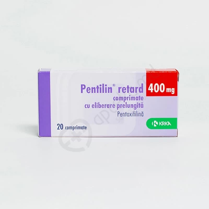 Пентилин ретард, таб пролонг 400мг, N10x2