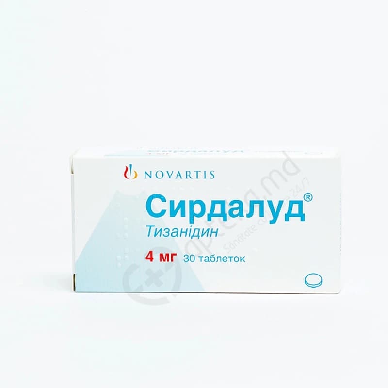 Сирдалуд табл 4 мг N10x3