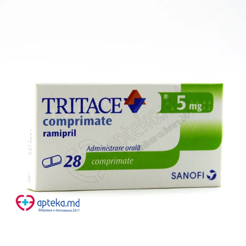 Tritace 5 mg comp. 5 mg N14x2